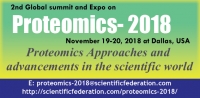2nd Global Summit and Expo on Proteomics