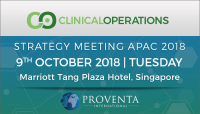 Clinical Operations Strategy Meeting APAC 2018