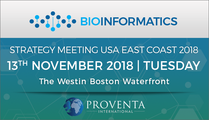 Bioinformatics Strategy Meeting US East Coast 2018, Suffolk, Massachusetts, United States