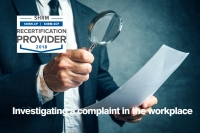 Investigating a complaint in the workplace