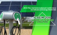 KEM--2019 The 2nd International Conference on Advanced Energy Materials (ICAEM 2019)--EI Compendex, Scopus