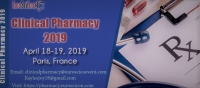 8th Edition of  EuroSciCon International Conference on Clinical Pharmacy 2019