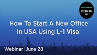 Immigration Events: Can I Start A Business In The USA On L-1 Visa?