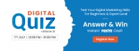 DBMI Digital Marketing Quiz 01 - Answer & Win Upto 5000 Rs. as Paytm cash