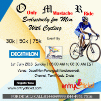 OMR(ONLY MUSTACHE RIDE) - EXCLUSIVELY FOR MEN - WITH CYCLING
