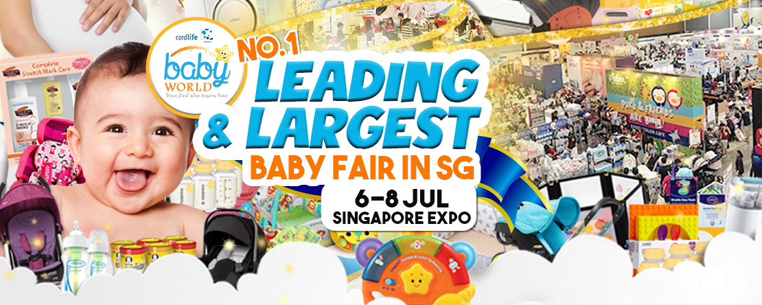 Baby Fair - Baby World 6 to 8 July 2018 at Singapore Expo Hall 5, Changi, Singapore,South East,Singapore