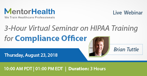 3-Hour Virtual Seminar on HIPAA Training for Compliance Officer, Fresno, California, United States