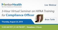 3-Hour Virtual Seminar on HIPAA Training for Compliance Officer