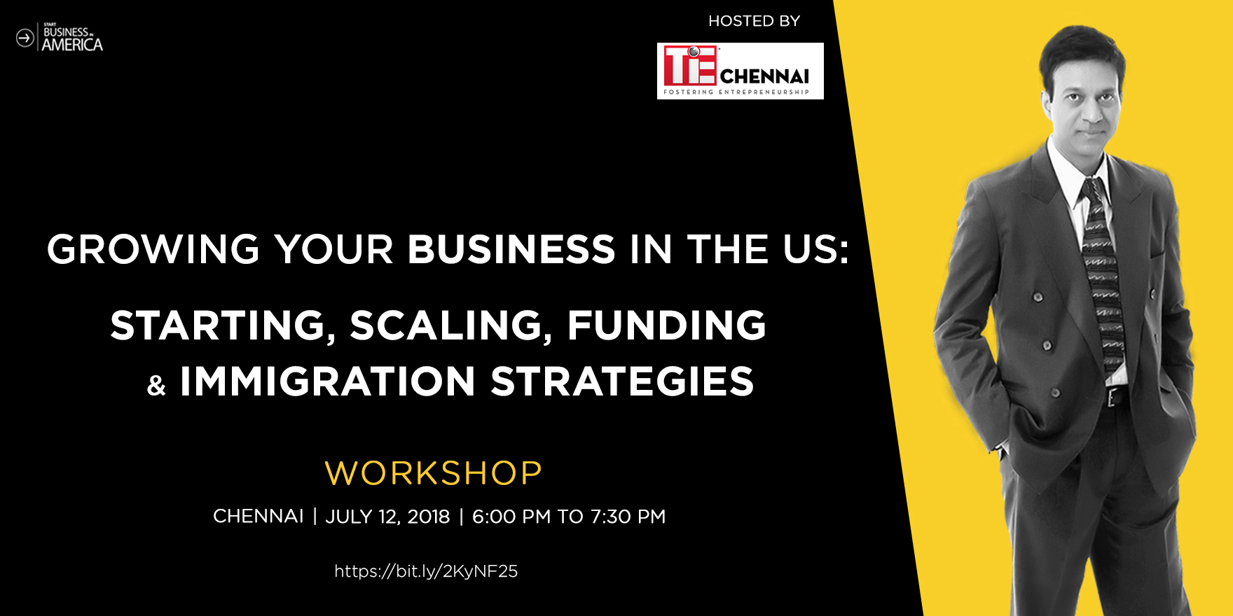 Growing Your Business In The US: Starting, Scaling & Funding Strategies, Chennai, Tamil Nadu, India