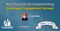 Web Conference on  Best Practices for Implementing Employee Engagement Surveys