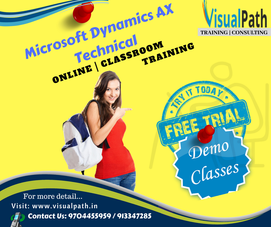 Best MS Dynamics AX Technical Training Institutes in Hyderabad, India, Hyderabad, Andhra Pradesh, India