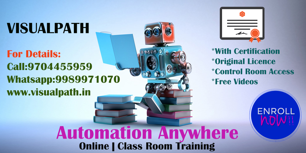 Automation Anywhere Certification Training in Hyderabad, Hyderabad, Telangana, India