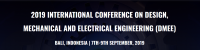 2019 International Conference on Design, Mechanical and Electrical Engineering (DMEE 2019)--EI Compendex and Scopus