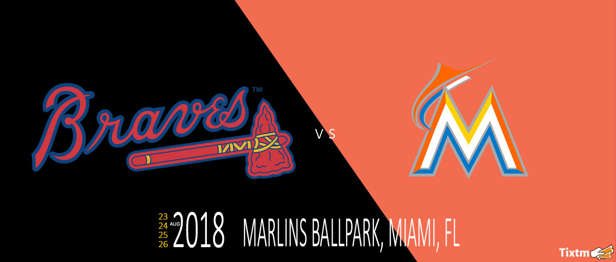 Atlanta Braves vs. Miami Marlins at Atlanta, Atlanta, Georgia, United States