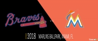 Atlanta Braves vs. Miami Marlins at Atlanta