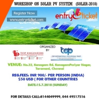 One Day Workshop on Solar PV System | Registration available on Entryeticket