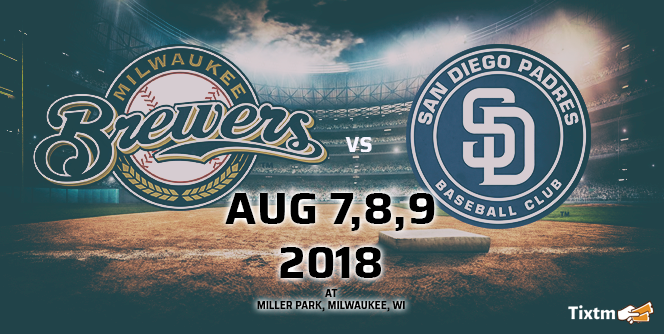 Milwaukee Brewers vs. San Diego Padres at Milwaukee, Milwaukee, Wisconsin, United States
