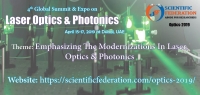 4th Global Summit & Expo on Laser Optics & Photonics