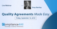 Quality Agreements Made Easy (Advanced 2018)