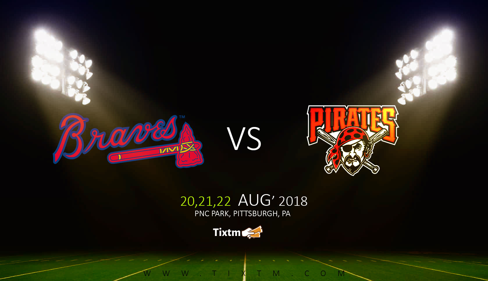 Pittsburgh Pirates vs. Atlanta Braves at Pittsburgh, Pittsburgh, Pennsylvania, United States