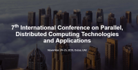 7th International Conference on Parallel, Distributed Computing Technologies and Applications (PDCTA 2018)