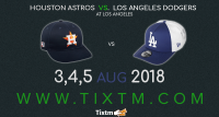 Los Angeles Dodgers vs. Houston Astros at Los Angeles – Tixtm.com