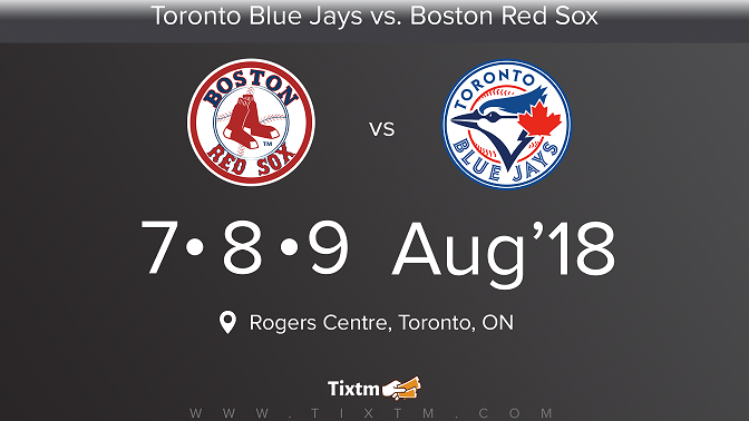 Toronto Blue Jays vs. Boston Red Sox at Toronto, Toronto, Ontario, Canada