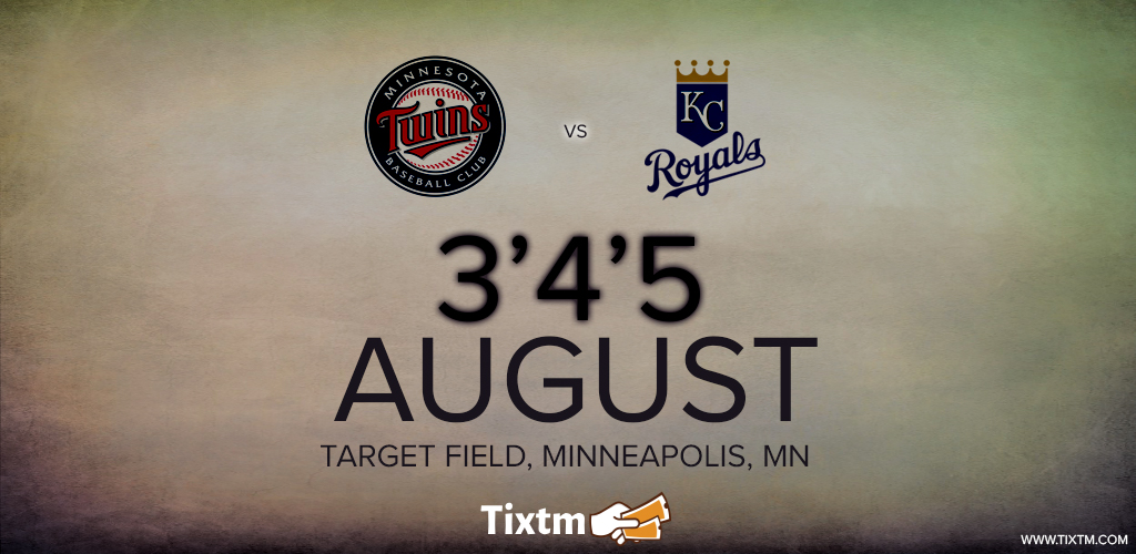Minnesota Twins vs. Kansas City Royals at Minneapolis, Minneapolis, Minnesota, United States