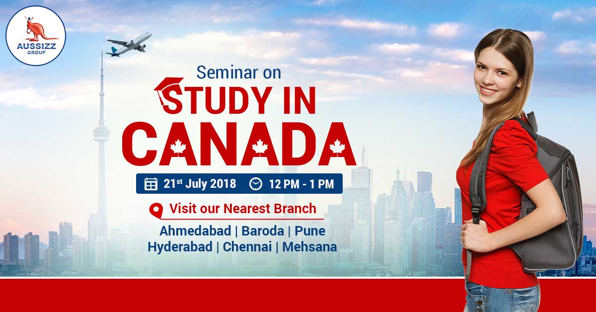 FREE Seminar on Study in Canada, Ahmedabad, Gujarat, India
