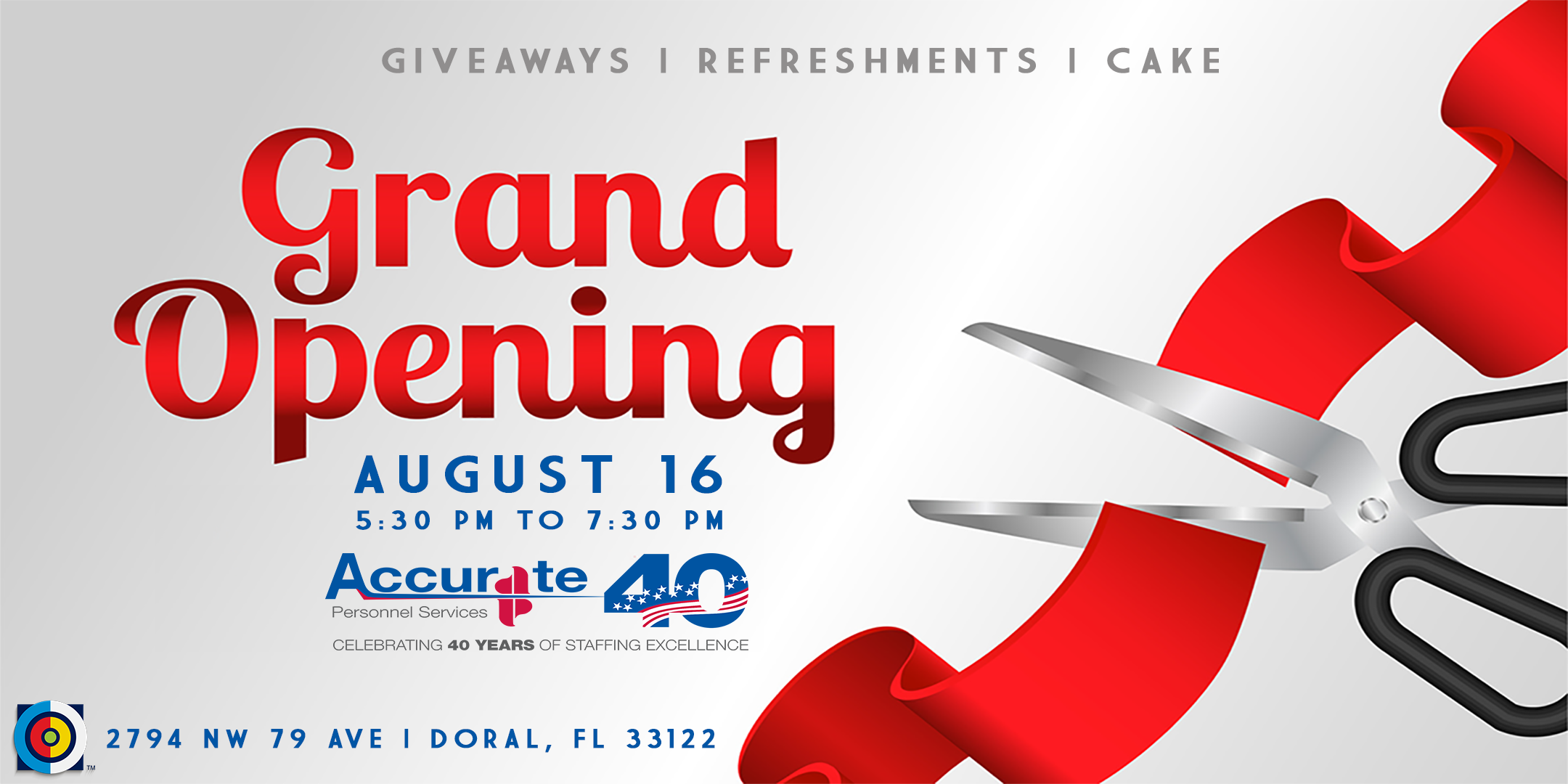 Grand Opening Accurate Personnel in Doral, Miami-Dade, Florida, United States