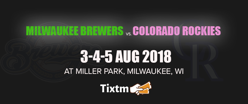 Milwaukee Brewers vs. Colorado Rockies at Milwaukee, Milwaukee, Wisconsin, United States