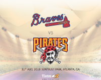 Atlanta Braves vs. Pittsburgh Pirates at Atlanta