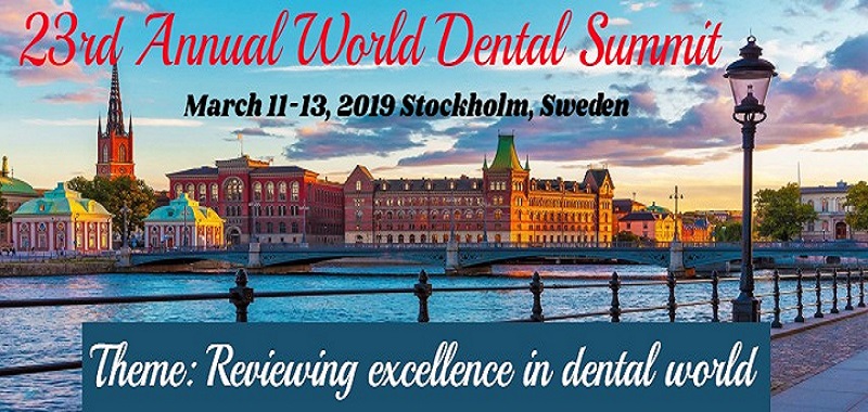 23rd Annual World Dental Summit, Stockholm, Sweden