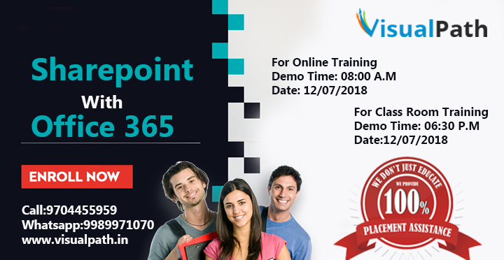Sharepoint Training in Hyderabad | Sharepoint Online Training, Hyderabad, Andhra Pradesh, India