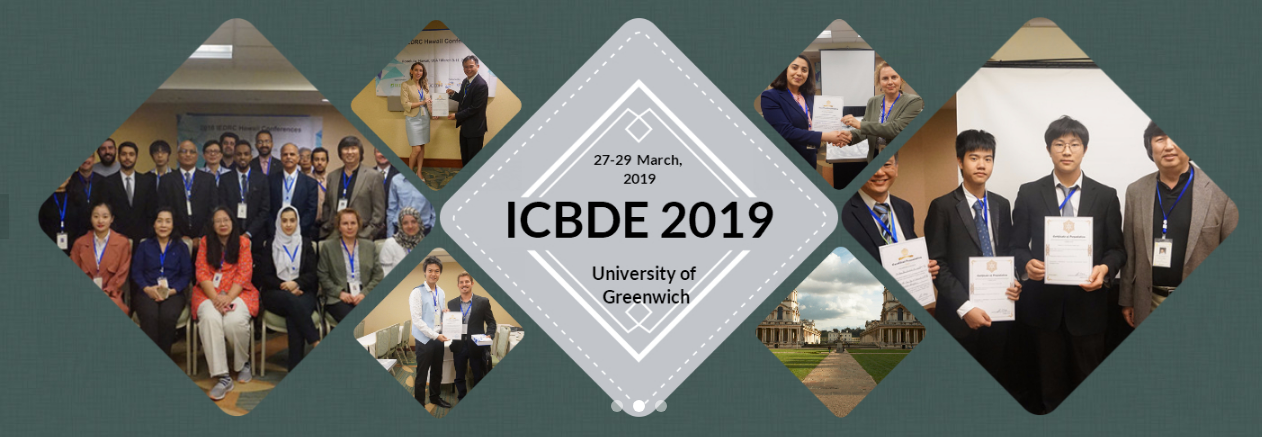2019 2nd International Conference on Big Data and Education (ICBDE 2019)--Ei Compendex and Scopus, London, United Kingdom