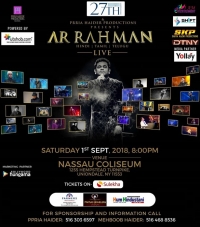 AR Rahman Live Concert 2018 in New York