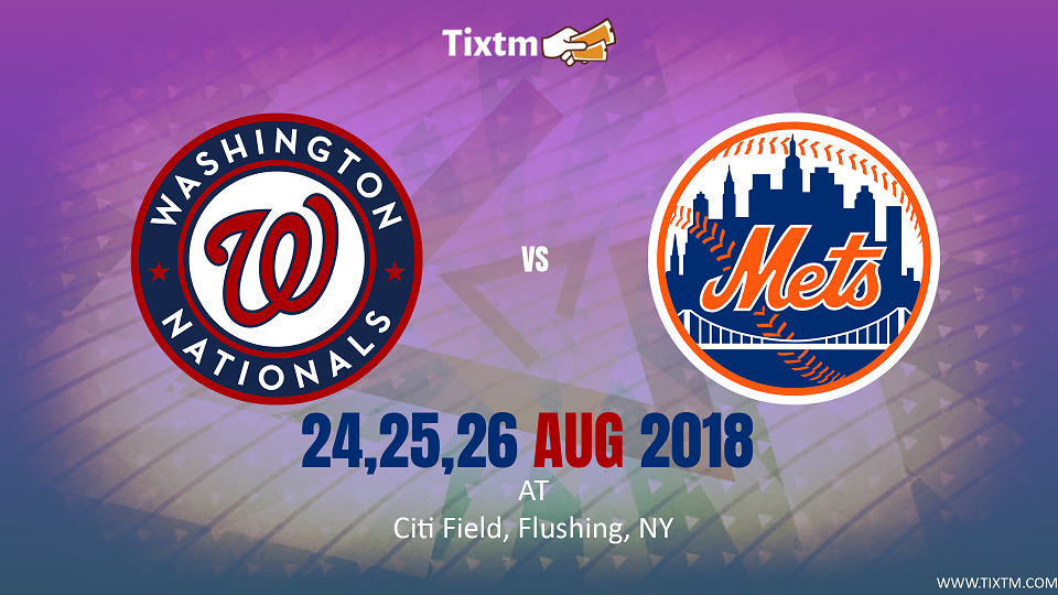 New York Mets vs. Washington Nationals at Flushing, Flushing, New York, United States