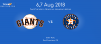 San Francisco Giants vs. Houston Astros at San Francisco  – Tixtm.com