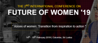 The 2nd International conference on future of women '19
