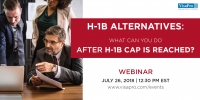 H-1B Alternatives: What Can You Do After H1B Cap Is Reached?