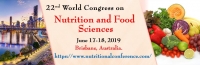 22nd World Congress on Nutrition and Food Sciences