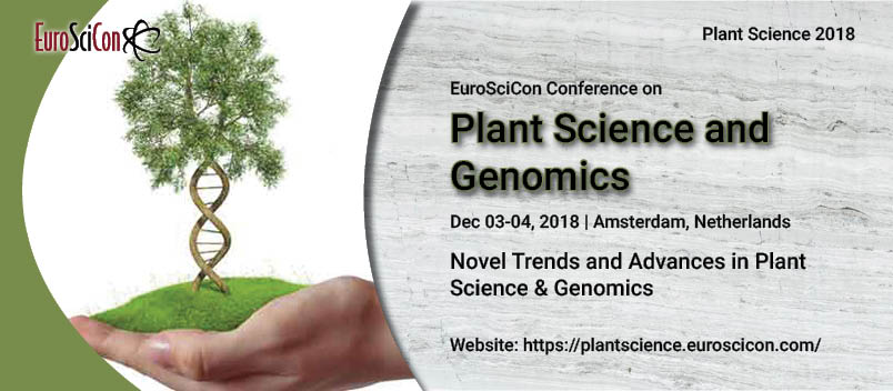 Euroscicon conference on Plant Science and Genomics, Amsterdam, Netherlands