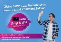 Snap & Win with CD Shirts