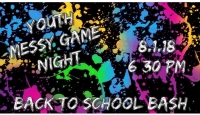 Youth Messy Game Night - Back to School Bash