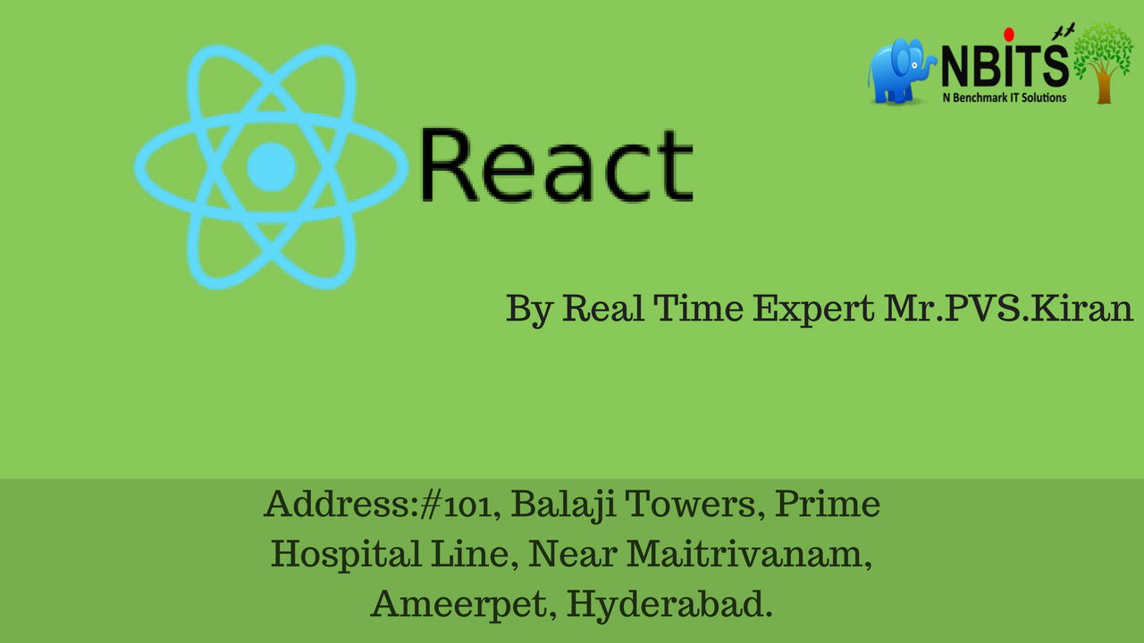 React js Free Online Demo On August 1st @ 9 AM IST, Hyderabad, Andhra Pradesh, India