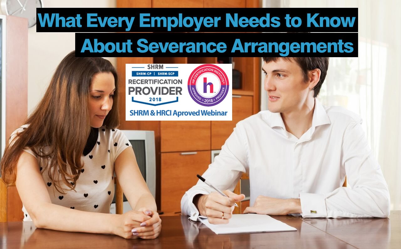 Webinar on What Every Employer Needs to Know About Severance Arrangements – Training Doyens, Aurora, Colorado, United States