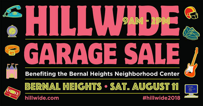 HIllwide 2018 Garage Sale, San Francisco, California, United States