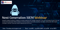 Webinar on Next Generation SIEM