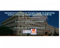 International Conference On Emerging Trends On Engineering Science, Technology And Management (ICETESTM-18)