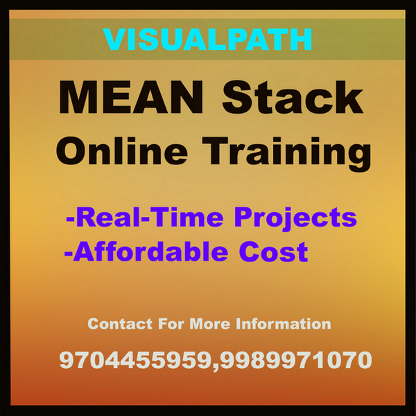 MEAN Stack Training in Hyderabad With Real-time Projects, Hyderabad, Telangana, India